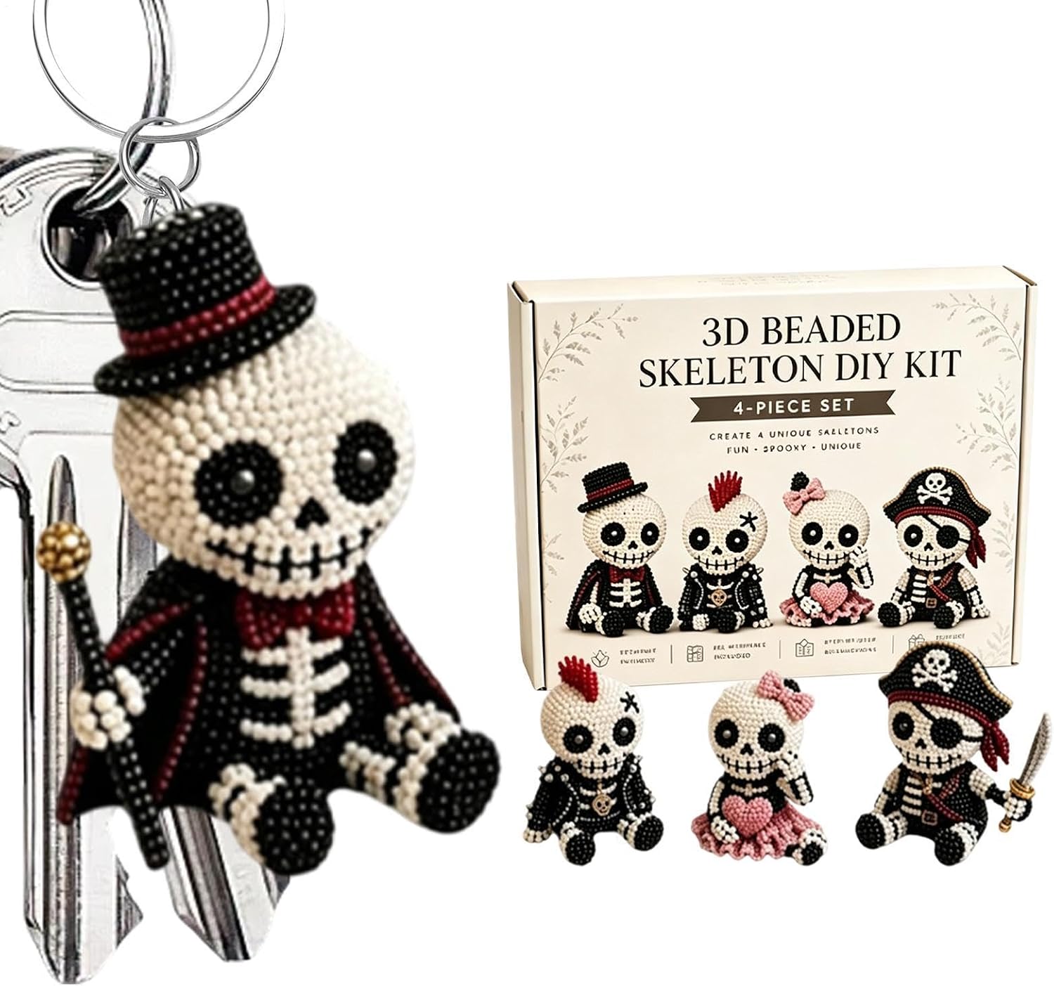 Beads Kit with Instructions Funny Craft Supplies