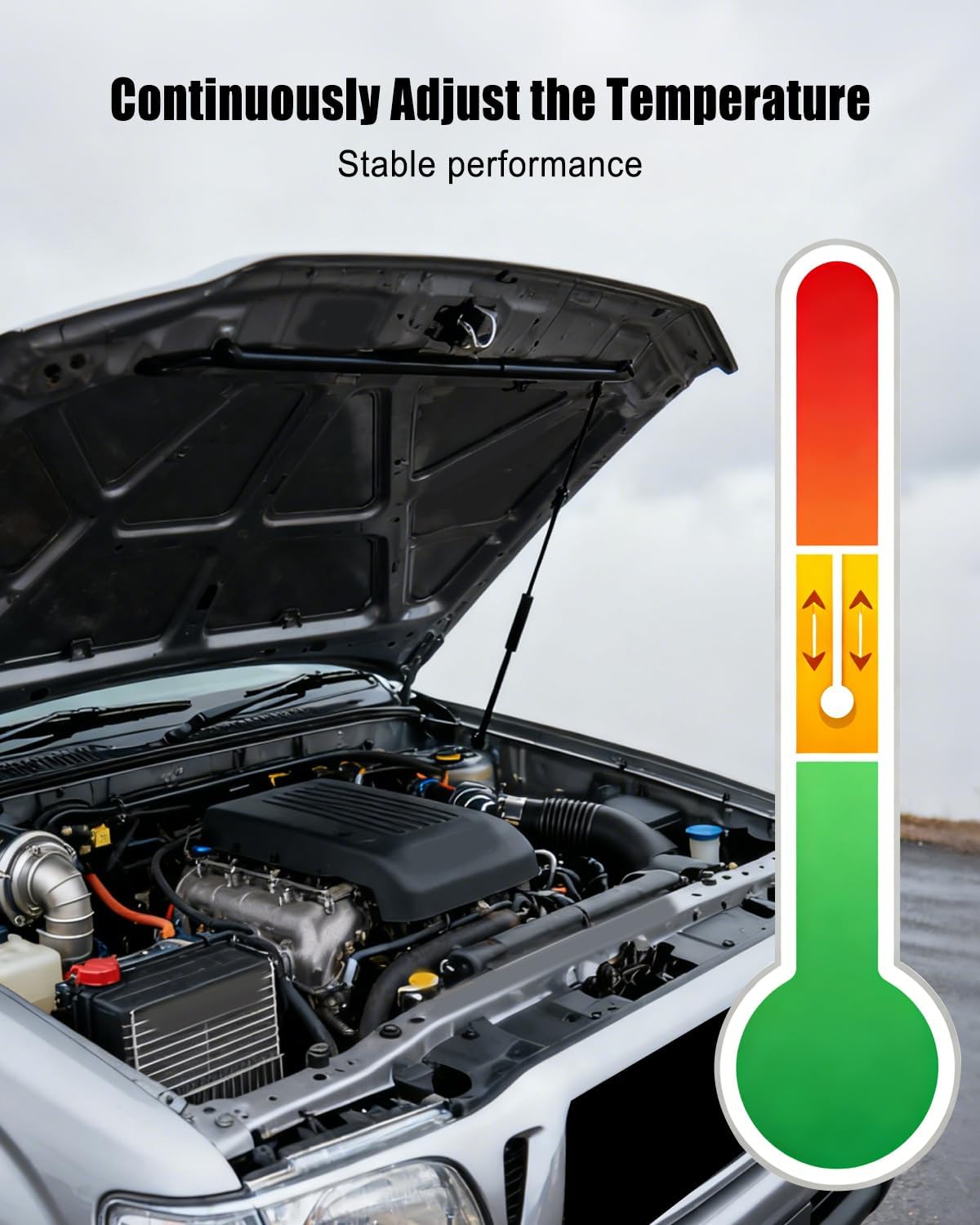 Oil Cooler Assembly Fit for Toyota 4Runner 1996-2002 T100 1995-1998 Tacoma 1995-2004 Replace 15710-62050 1571062050
