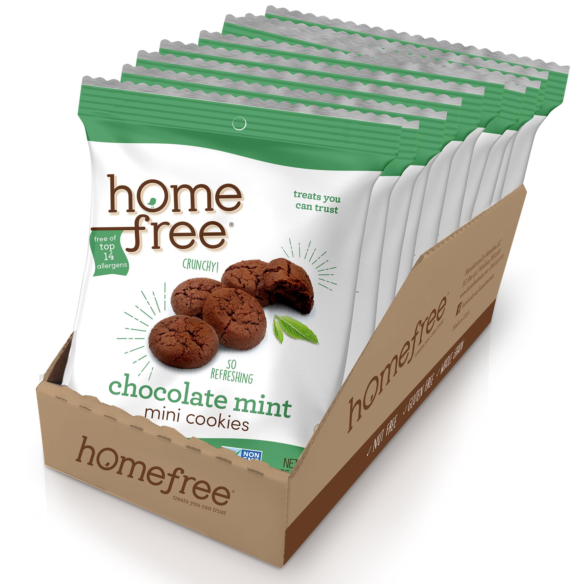 GOOD GRIEF! グッドグリーフ GOOD BITE MINI CASE Amazon.com: Homefree Treats You Can Trust Gluten Free Mini Cookies