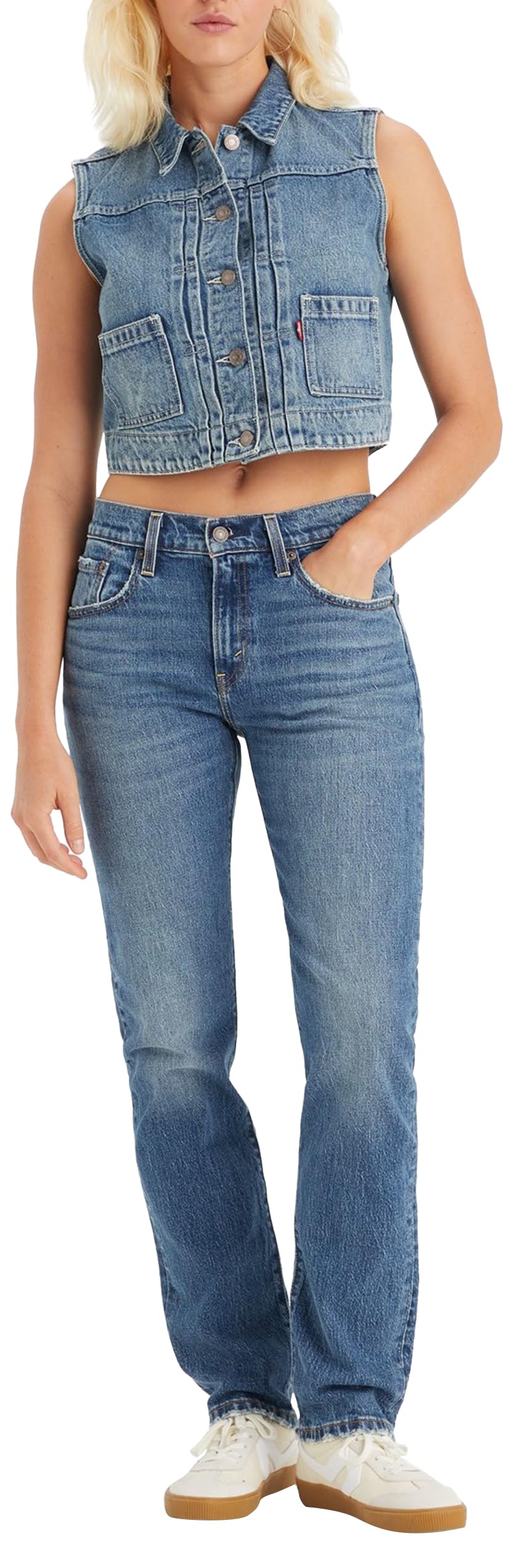 Levi's Women's Middy Regular or Straight, On Trend, 25W / 29L