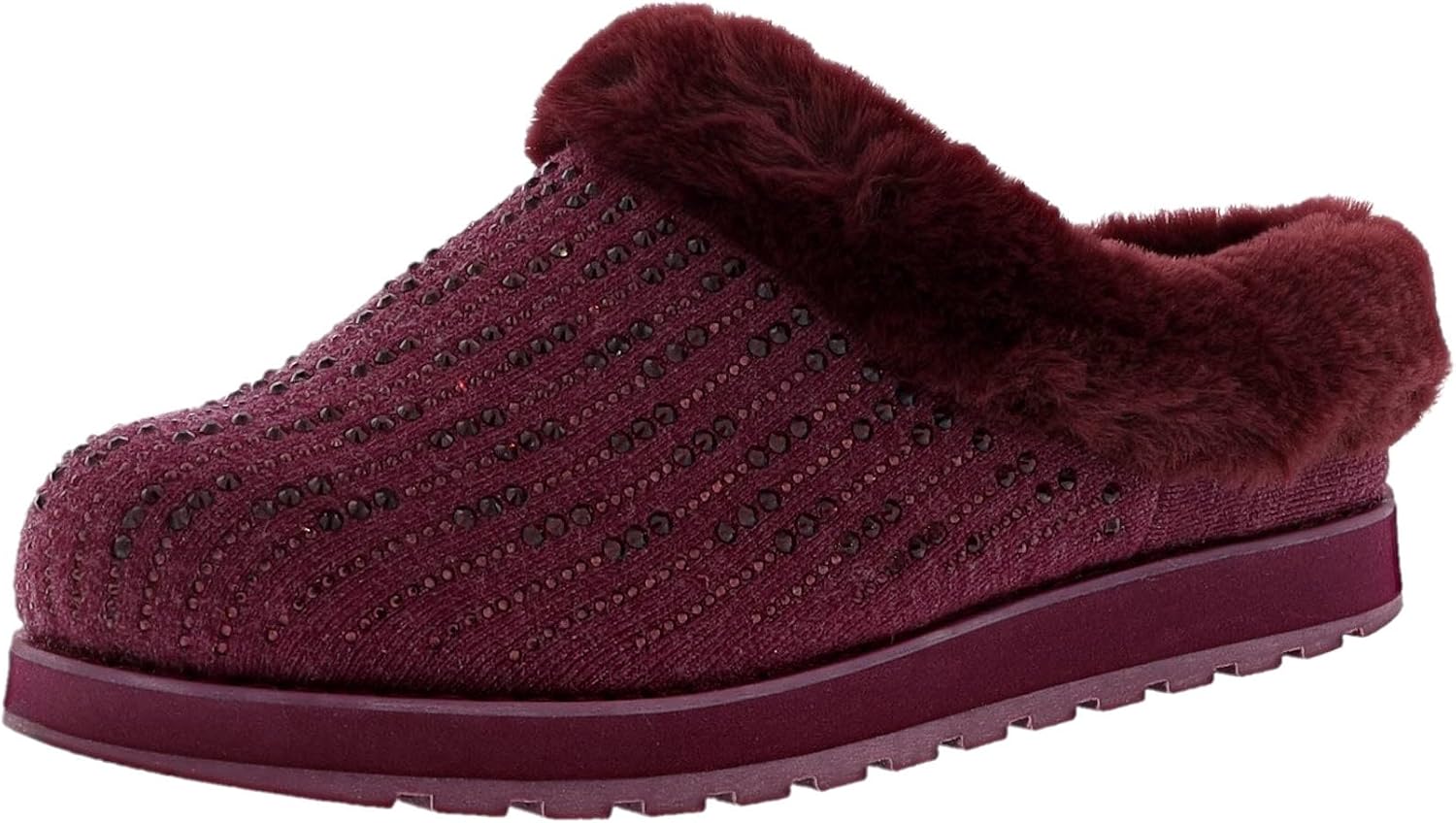 Skechers Women's Bobs Keepsakes Ice Angel Frosted Slipper