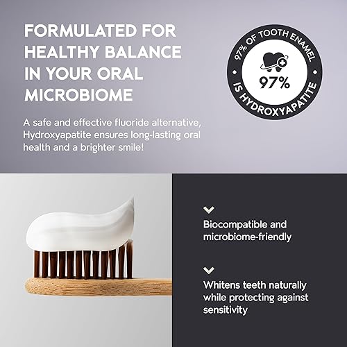 Advanced Teeth Whitening Kit with Hydroxyapatite & Probiotic