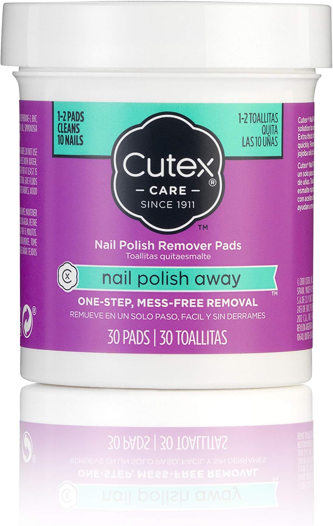 Cutex Nail Polish Remover 30 Pads