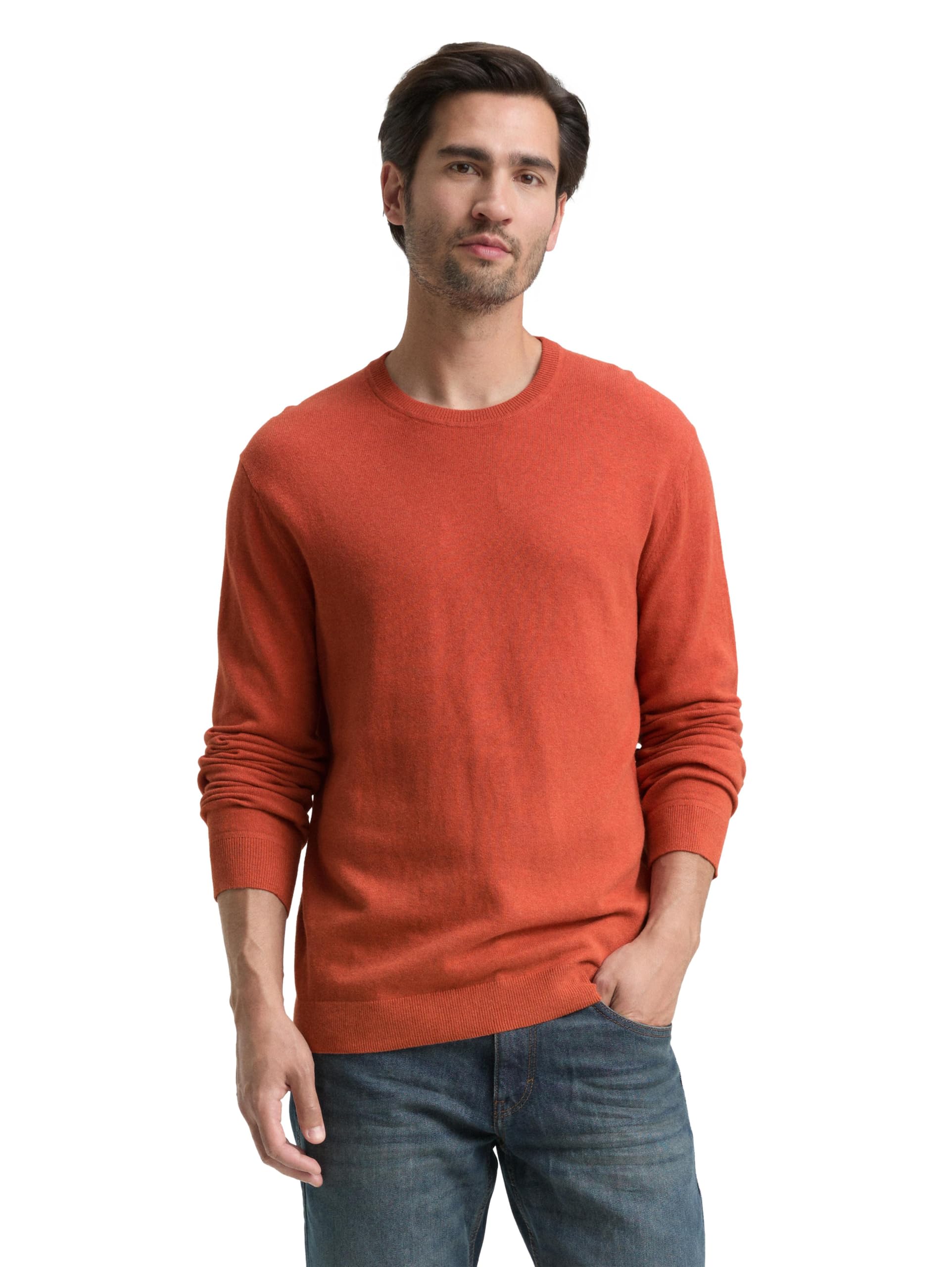 Tom Tailor Herren 1048015 Strickpullover mit Kaschmir-Anteil (1er Pack)