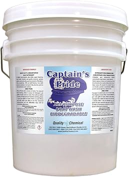 غسيل قوارب Captains Pride - دلو سعة 5 جالون