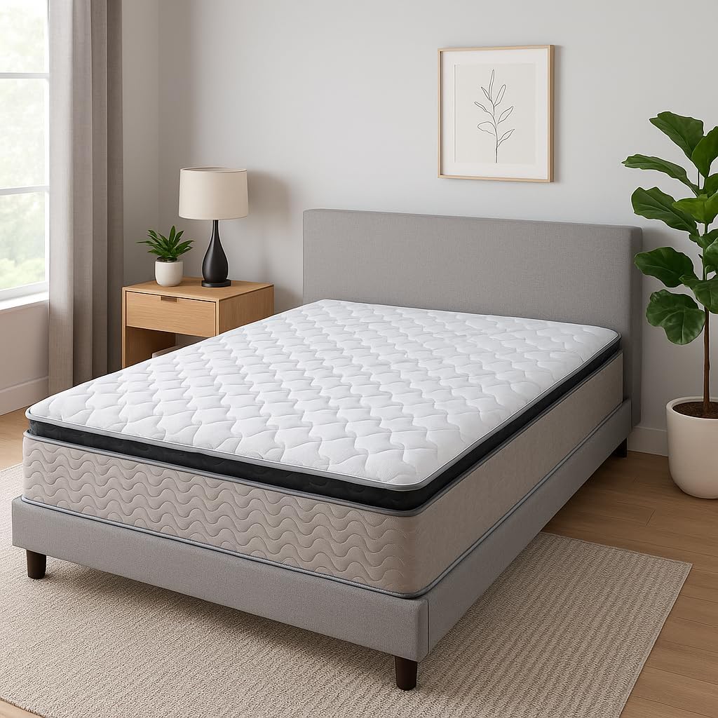 Memory Foam And Pocket Spring Mattress Single/Twin - 100 X 200 Cm