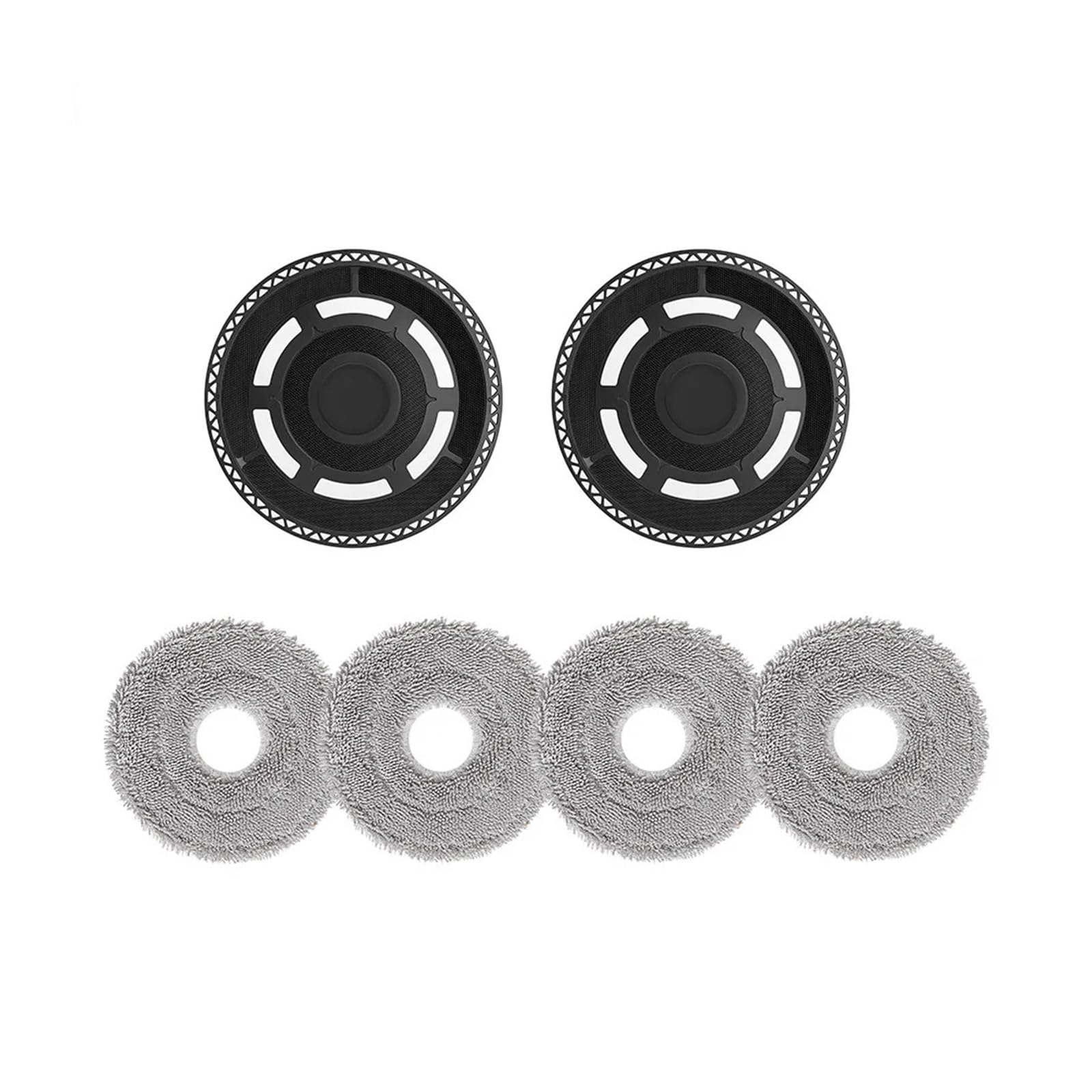 EEZII Mop Attachment Mop Rag，Compatible For Xiaomi，Robot Vacuum Mop 5C OV42CN(SET2)