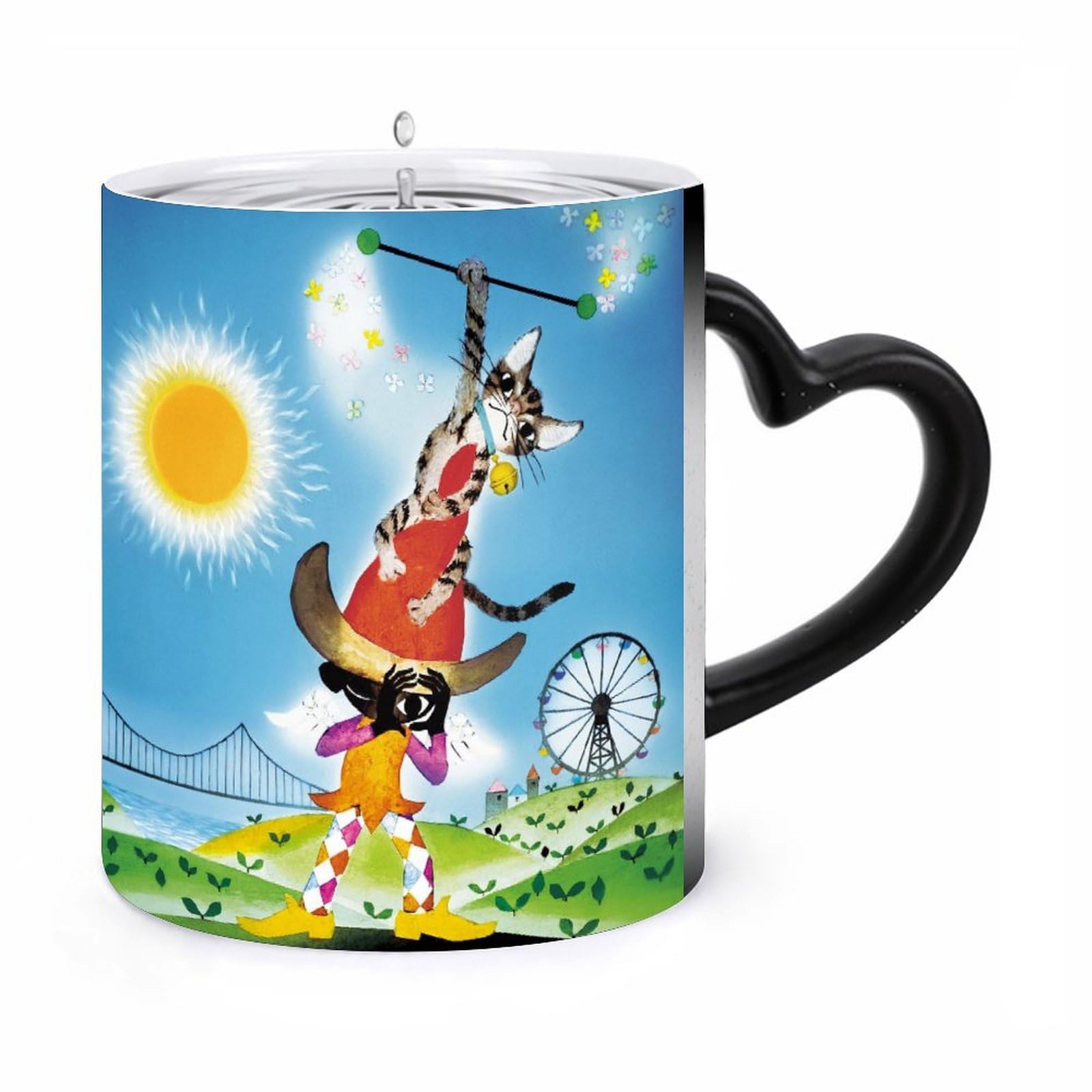 ビンテージ Shag Tiki マグカップ シャグ カラーテスト用 試作品 レア Amazon.co.jp: 藤城清治 幸せを呼ぶ猫 マグカップ 熱で色が変わ 杯