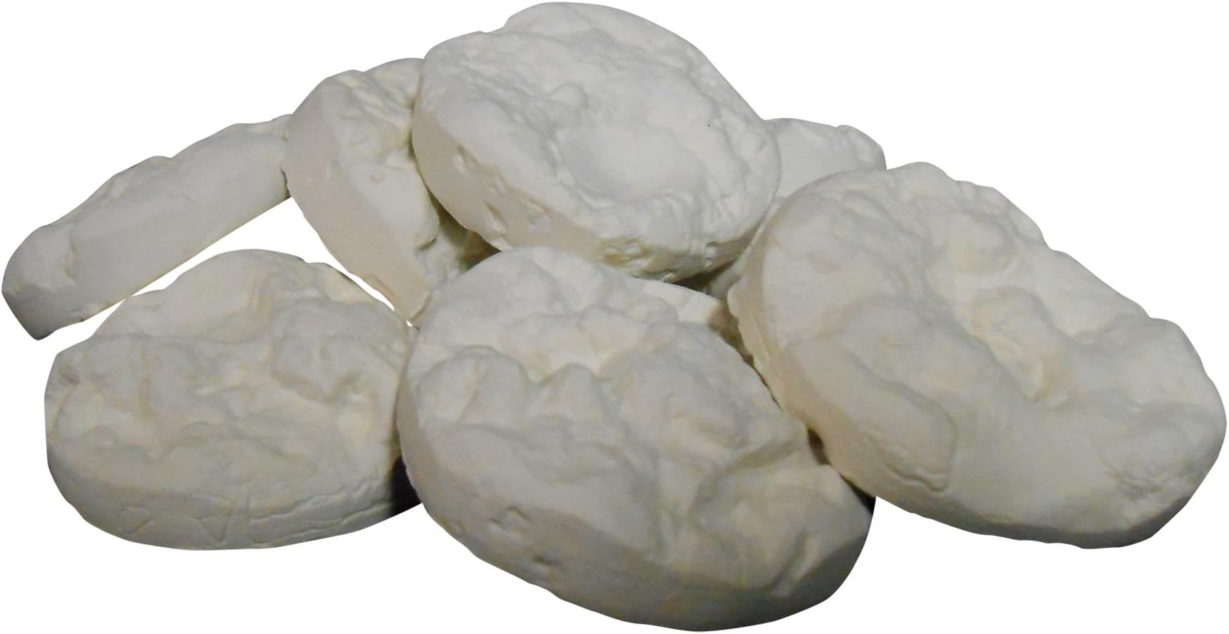 Ceramic 'Real Rock' Reef Disks - White (30)