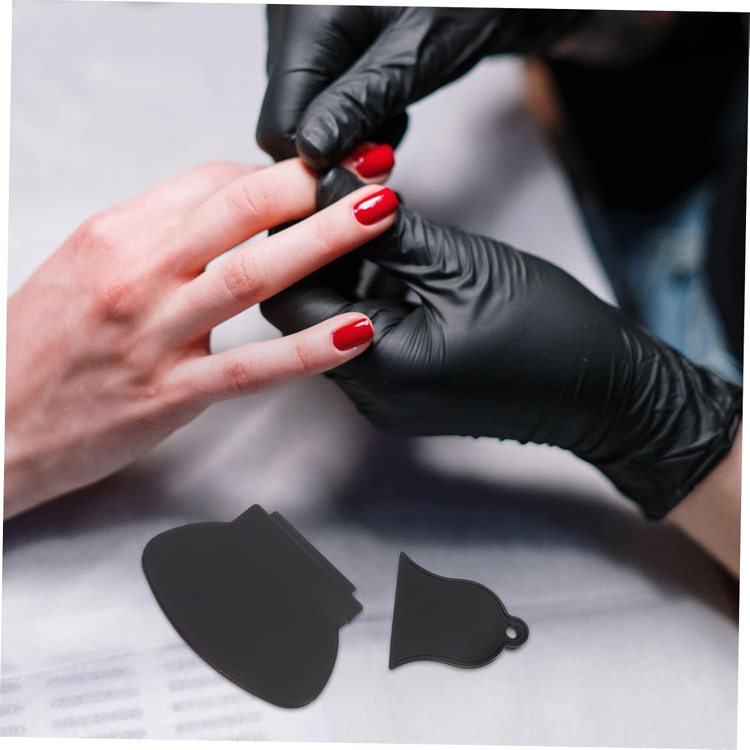 7pcs Nail Art Stamper Scraper Set Nail Stamping Tools for Home Kit Professional Manicure Kit