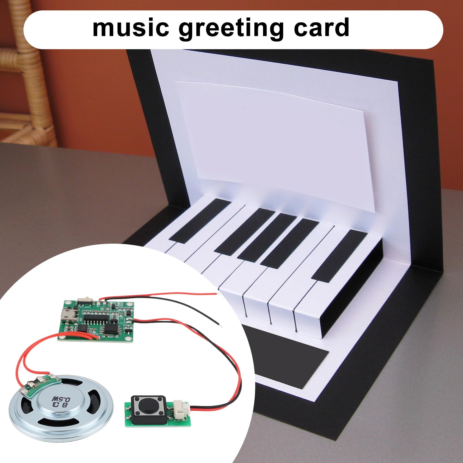 Greeting Card Audio Module Programmable Sound Module Board With Speaker ...