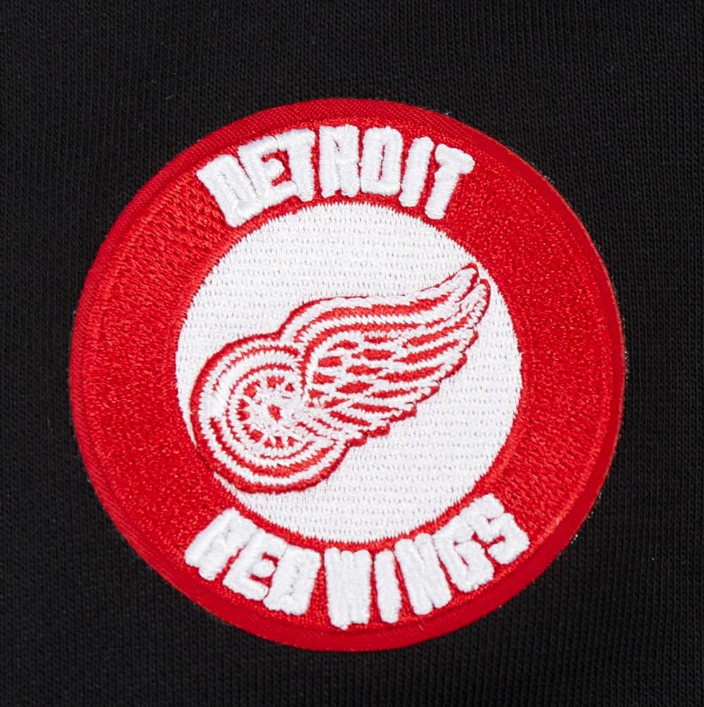 Pro Standard Womens NHL Classic Chenille Cropped Pullover Hoodie - Image 5