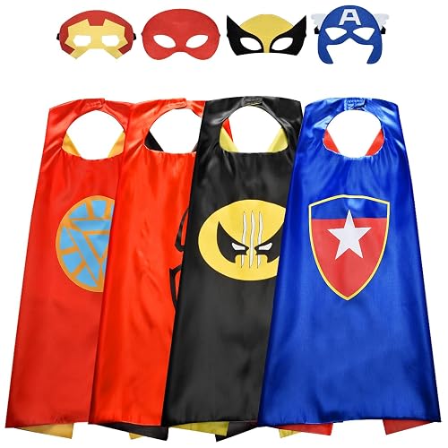 Toys for 3-10 Year Old Boys, Superhero Capes for Kids
