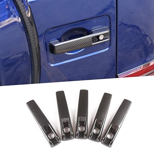 CHEYA Cubierta de manija de agarre de puerta exterior de automóvil ABS para Mercedes Benz Clase G W463 G500 G550 G63 2019 2020 Accesorios de