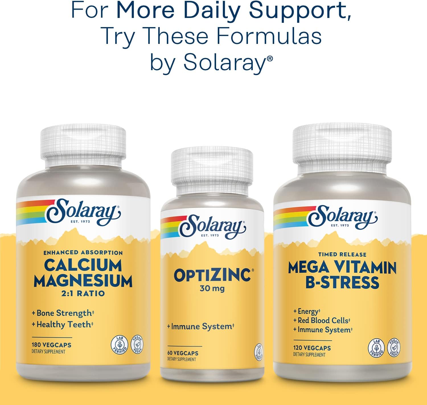 SOLARAY Vitamin C w/Rose Hips, Acerola & Bioflavonoids