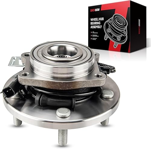 Miniatura 30 de Conjunto de cojinetes de buje de rueda delantera Torchbeam 513347 para Mazda CX-5 2013-2022, 2014-2021 Mazda 6 Rodamiento de rueda de 5 lengüetas