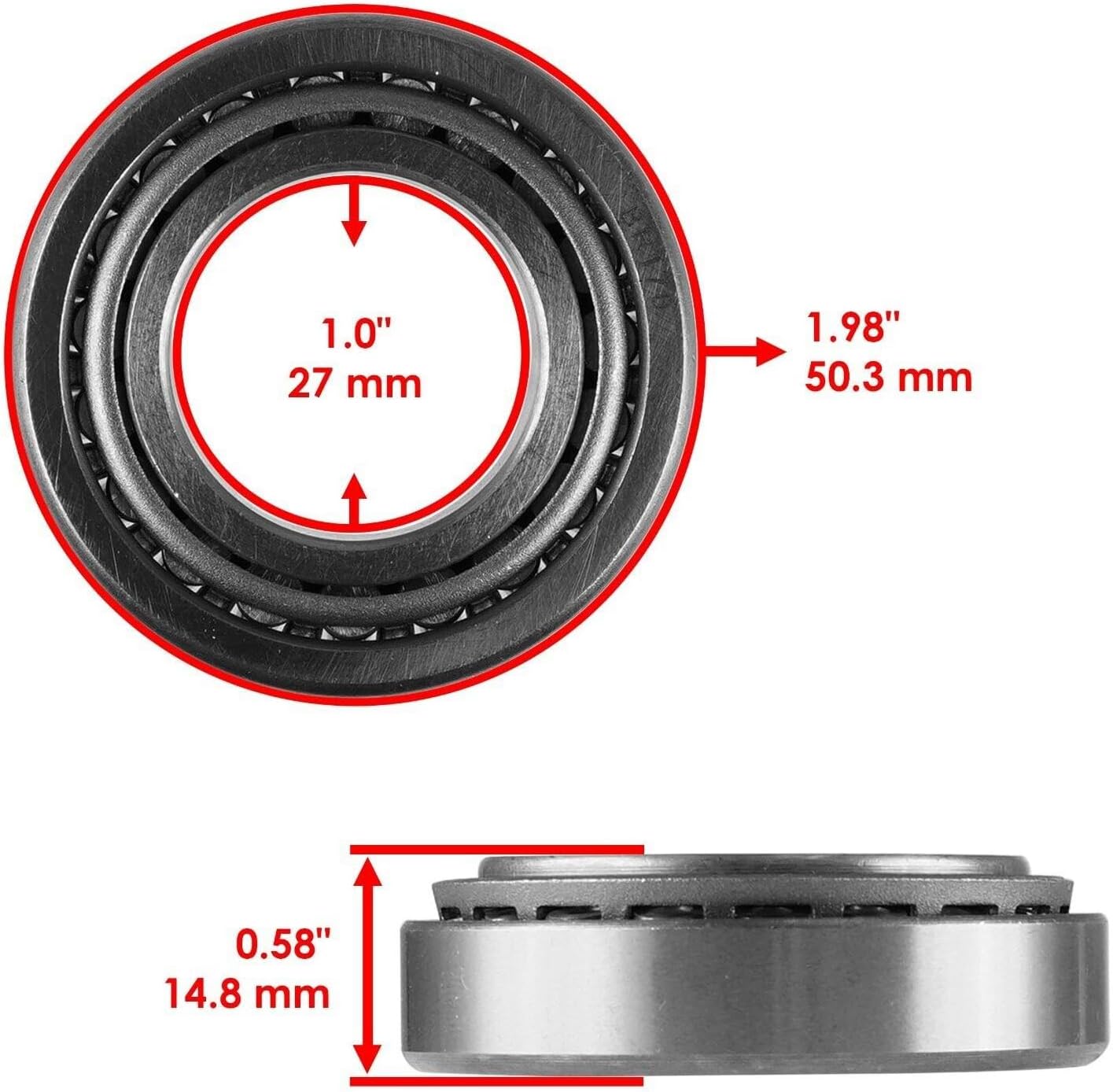 Generic Replacement 2 Front Wheel Strut Bearing Seal for Polaris Sportsman 500 4X4 1996-2004
