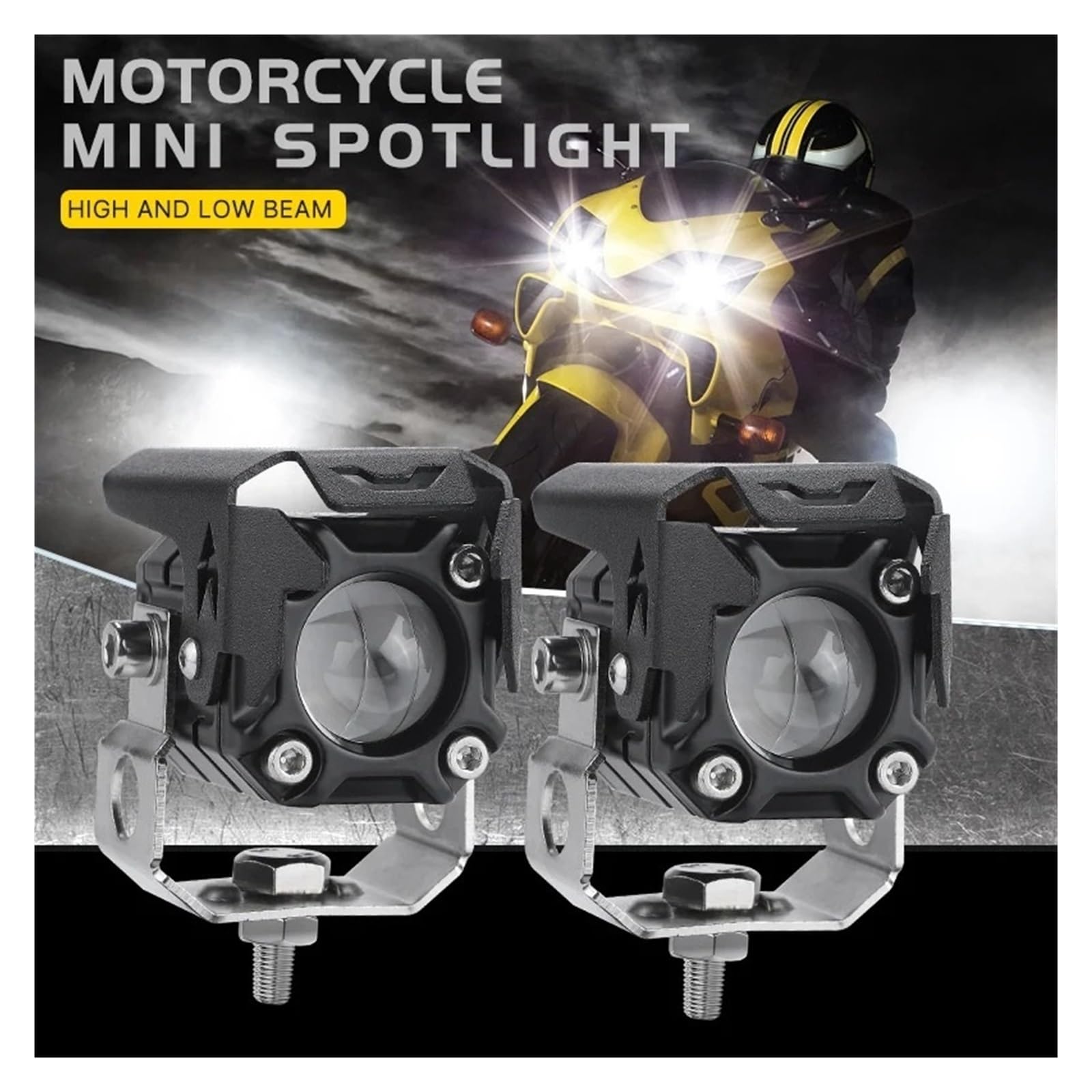 Per Dirt Bike Per SUV Per UTV Moto LED Explorers Faretto Lente Del Proiettore Nebbia Faro Ausiliario Fari Per Motociclette