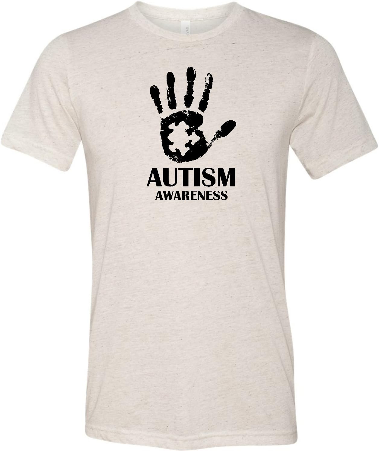 Buy Cool Shirts Autism Awareness Hand Tri Blend T-Shirt