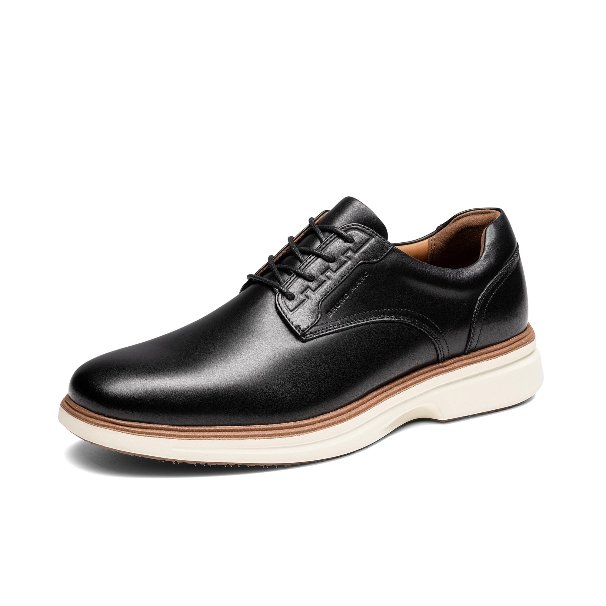 Bruno Marc Men's Leather Casual Dress Shoes