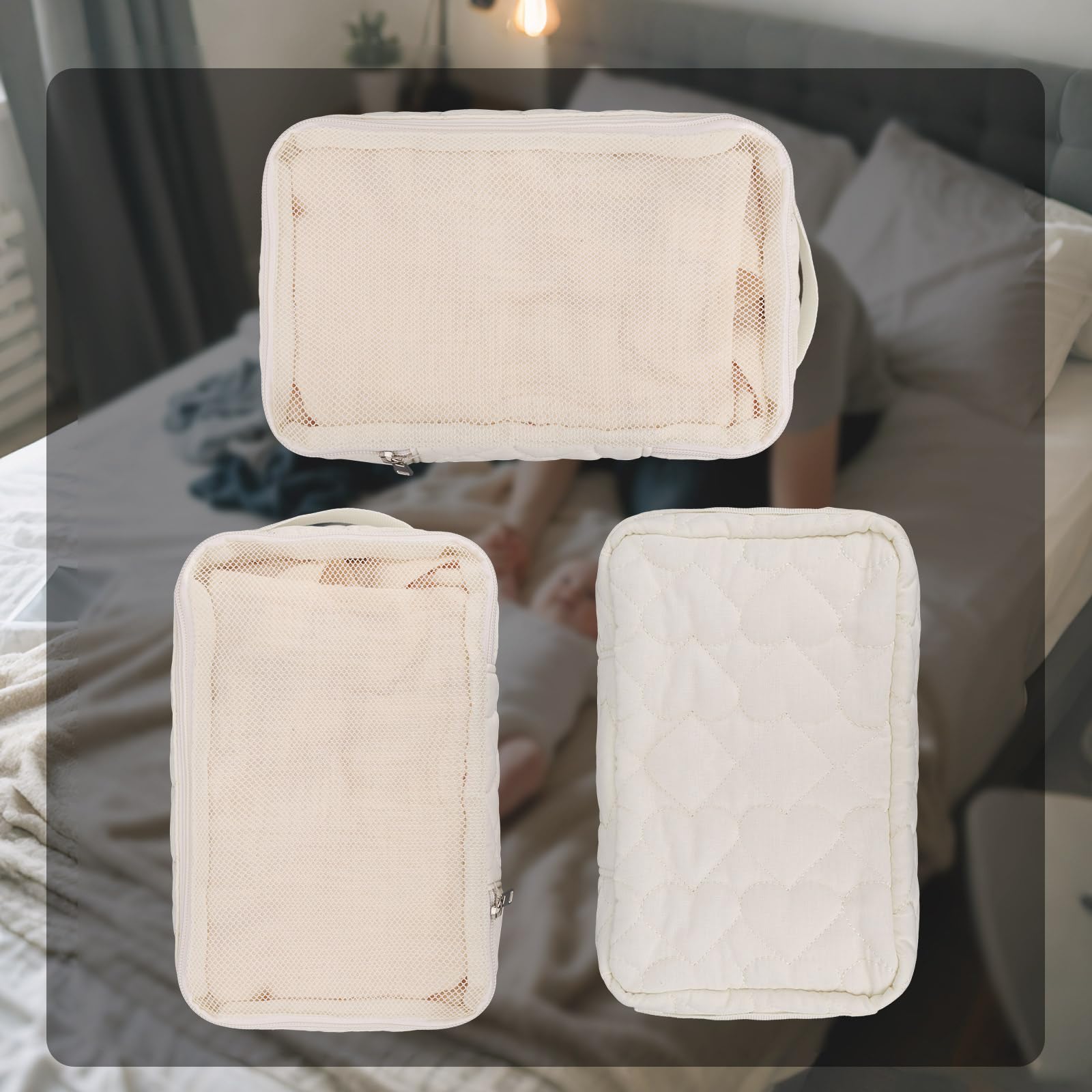 lasuroa 2pcs Baby Diaper Bag Organizer Pouches - Image 3