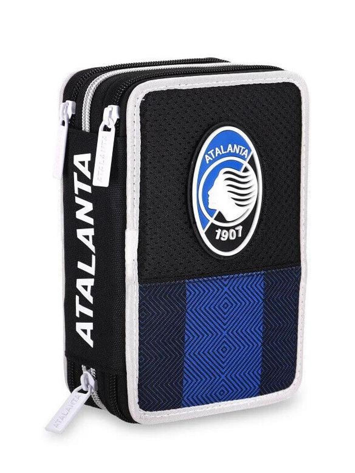 Astuccio scuola Seven Atalanta - 3 piani completo di cancelleria per bambino + portachiave