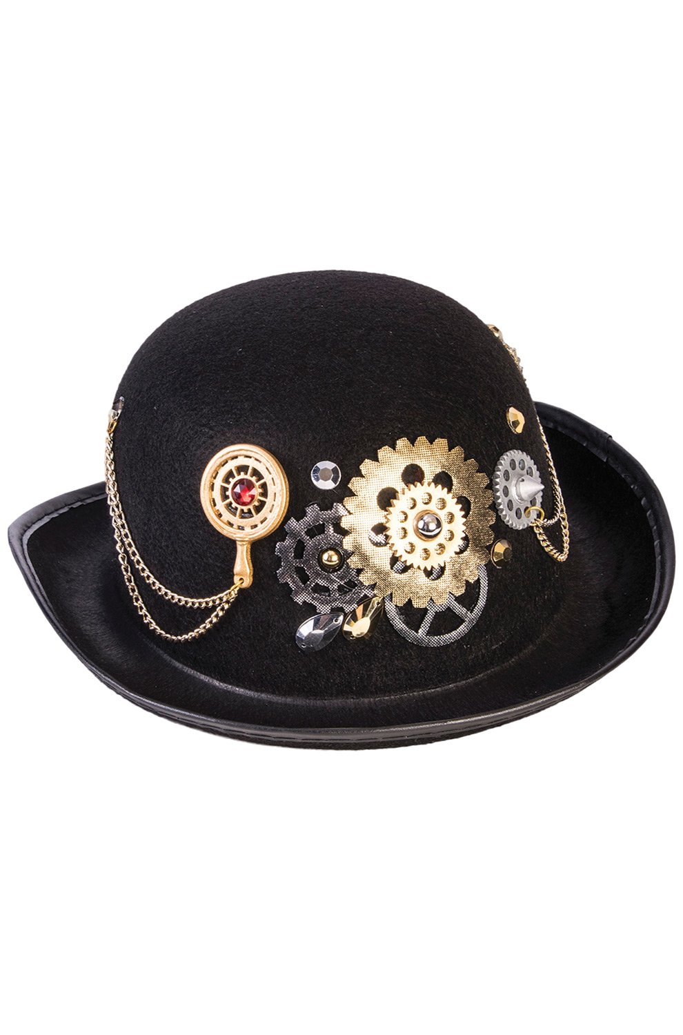 Forum Novelties Unisex-Adult's Standard Hat-Steampunk Derby, Multi
