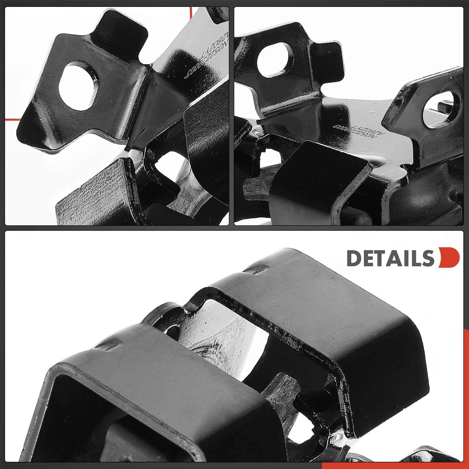 A-Premium 2PCS Front Left Right Engine Motor Mount Set Compatible with Chevrolet Blazer 1996-2005, S10 1996-2004 & GMC Jimmy, Sonoma & Isuzu Hombre & Oldsmobile Bravada, V6 4.3L