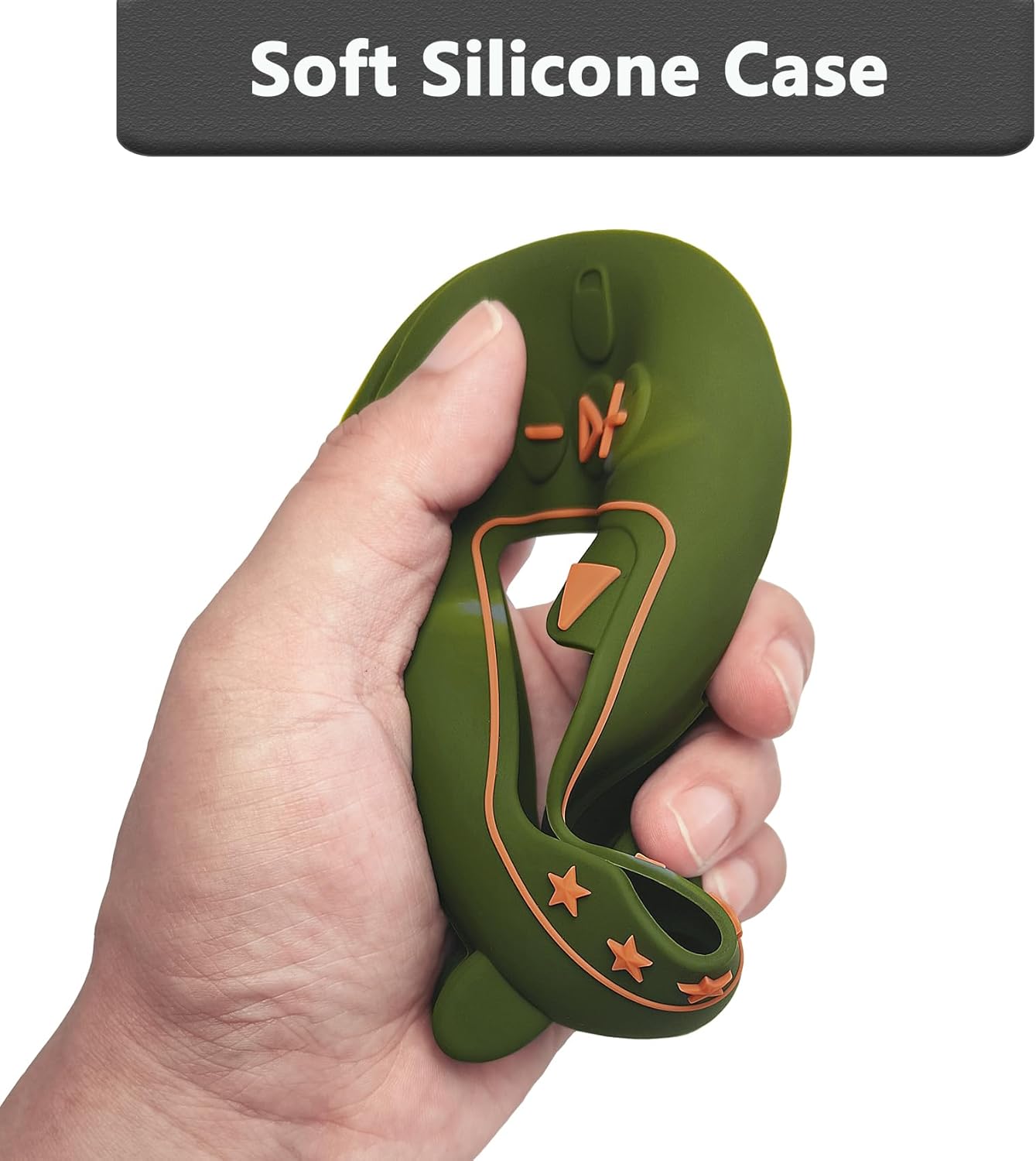 JCHPINE Silicone Cover Case for JBL Clip 5 Ultra Portable Bluetooth Speaker, Protective Skin Accessories for JBL Clip 5 Pro Sound Bluetooth Speaker Stand Up (Only Case) (Squad) - Image 8