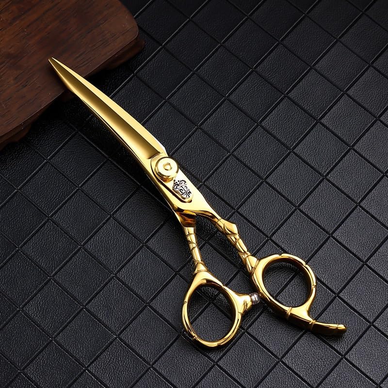 Haarschneideschere, 6 Zoll, Professionelle Friseurschere, 9Cr-Gold, 25–30% V-Zahn-Effilierschere, Schneidemaschine, Haarschnitt-Trimmscheren-Set