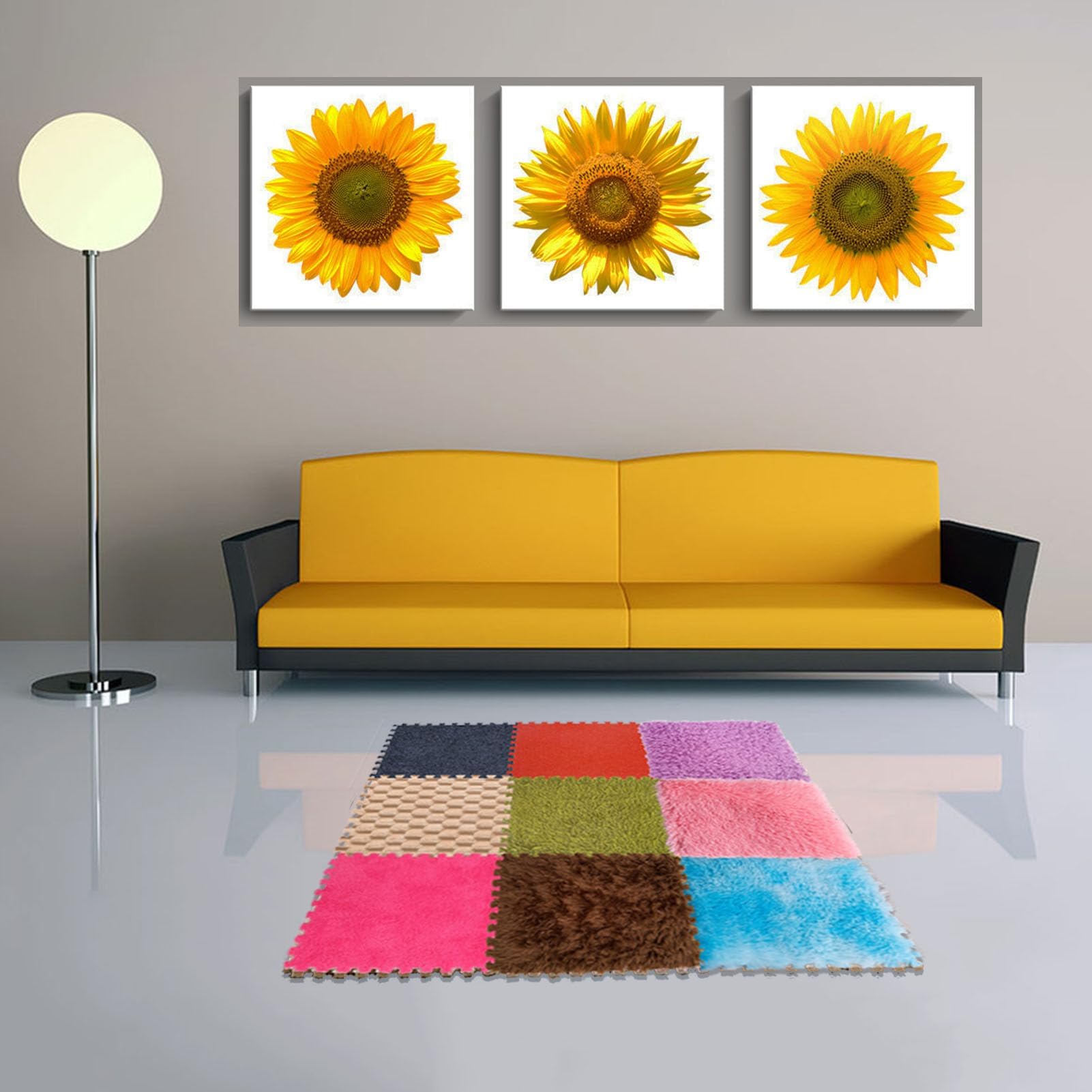 Alfombra Sensorial Bebe Entrelazada - 9 Texturas | Baldosas Sensoriales Antideslizantes para Niños Autistas | Tapete de Juego Táctil con Espuma Suave | Juguete Educativo Multisensorial (9 Piezas)