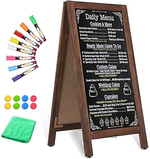 Wooden A-Frame Sign, Magnetic 40