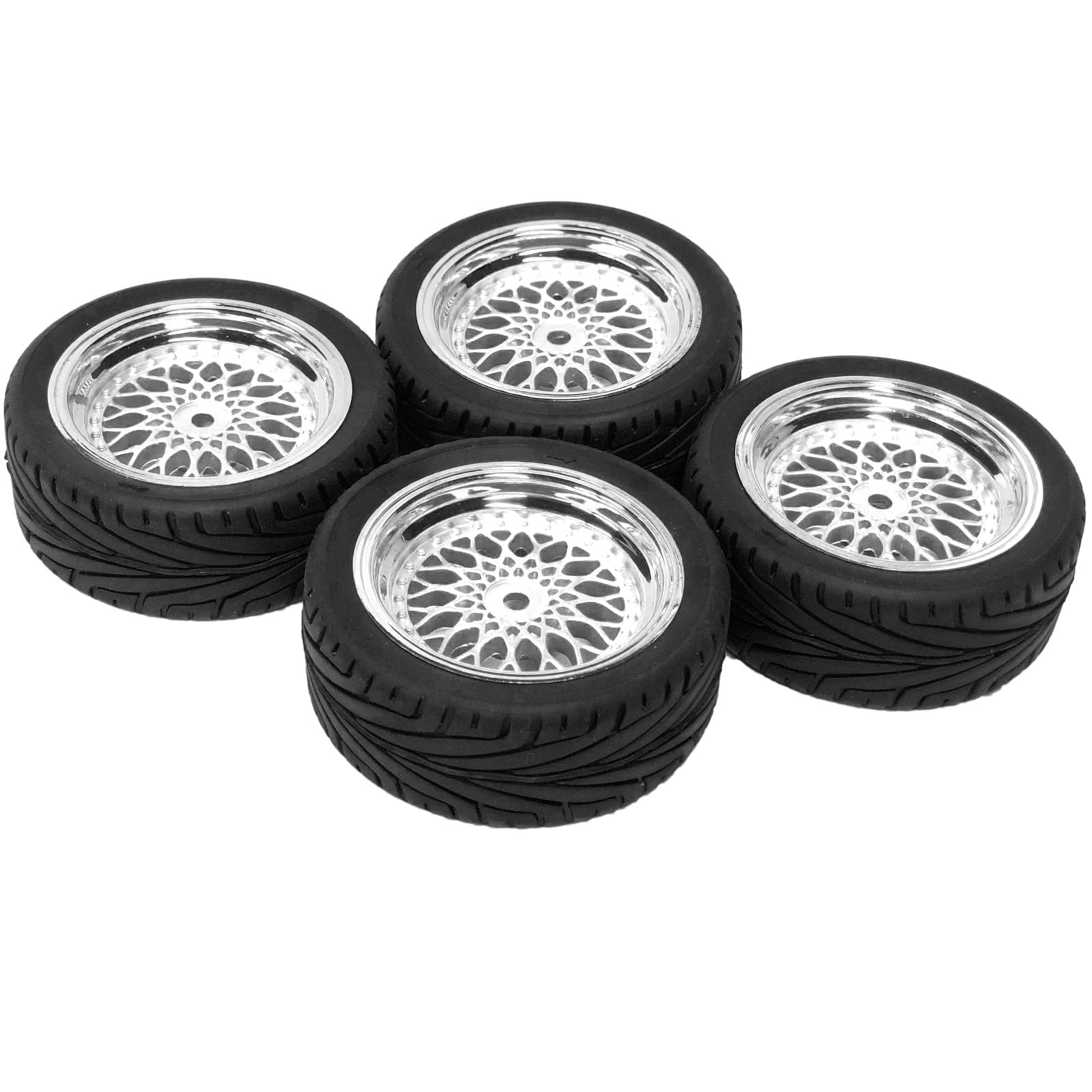 RC Car Tyres and Wheels Set - Image 2