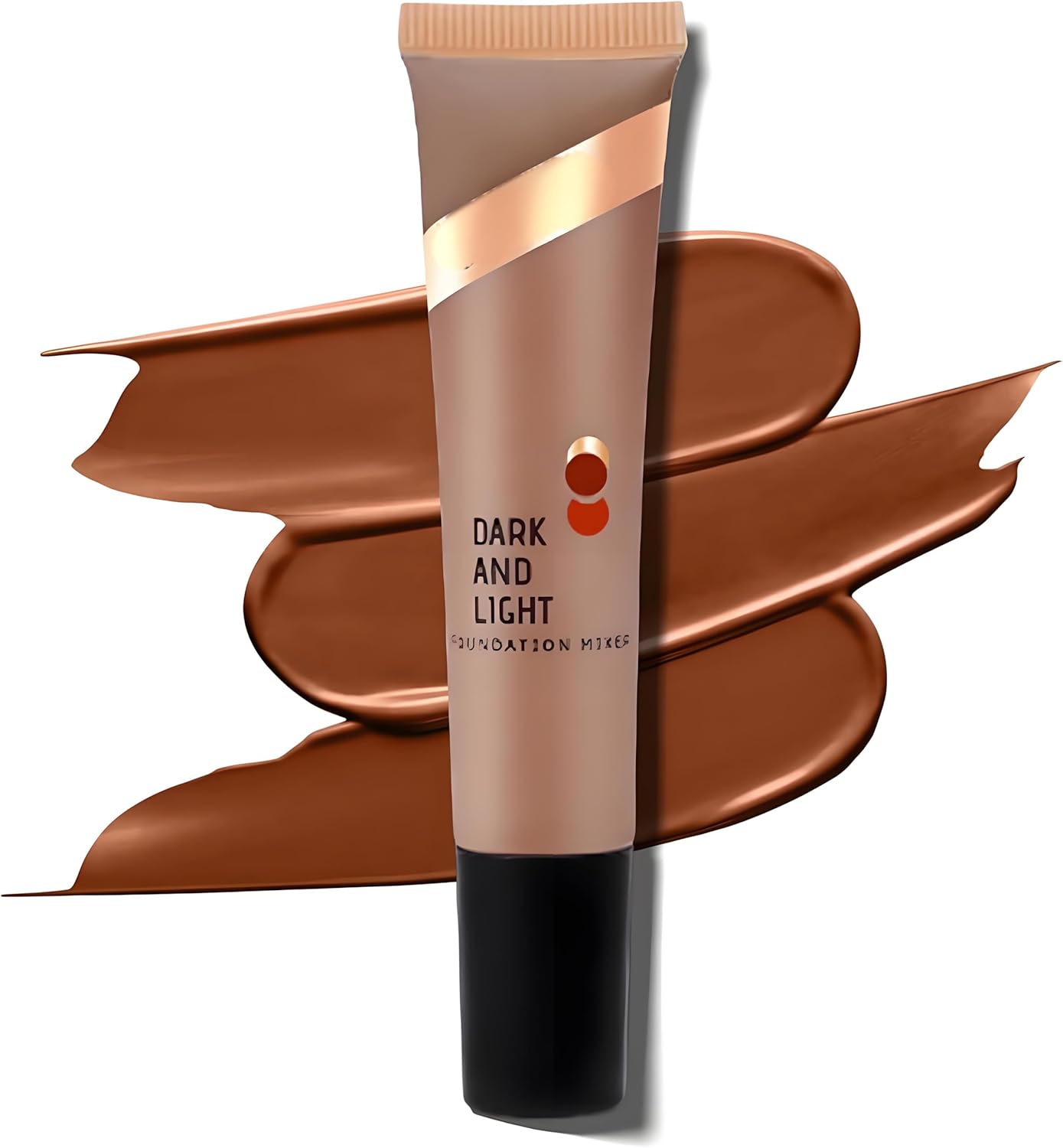 Foundation Mixer, Foundation Adjustment, Smooth and Light, Natural Undertone, Easily Blends with Foundation, Liquid Foundation Adjustment Drops for Light Foundation, #02 Caramel