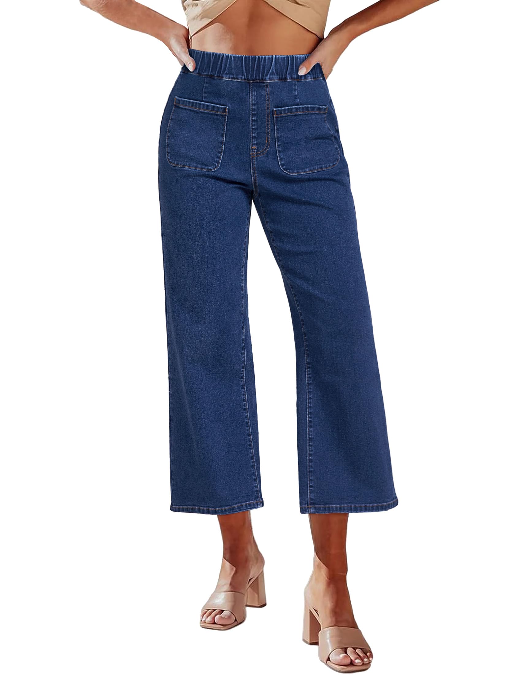 Denim Just My Size Crop Pants French Terry Jms Capris Women's