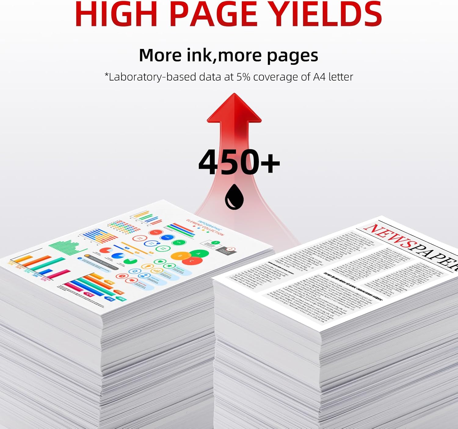 myCartridge 210XL Black Remanufactured Ink Cartridge Replacement for Canon PIXMA MP490 MP495 MP250 Printer 210XL Ink (2 Pack)