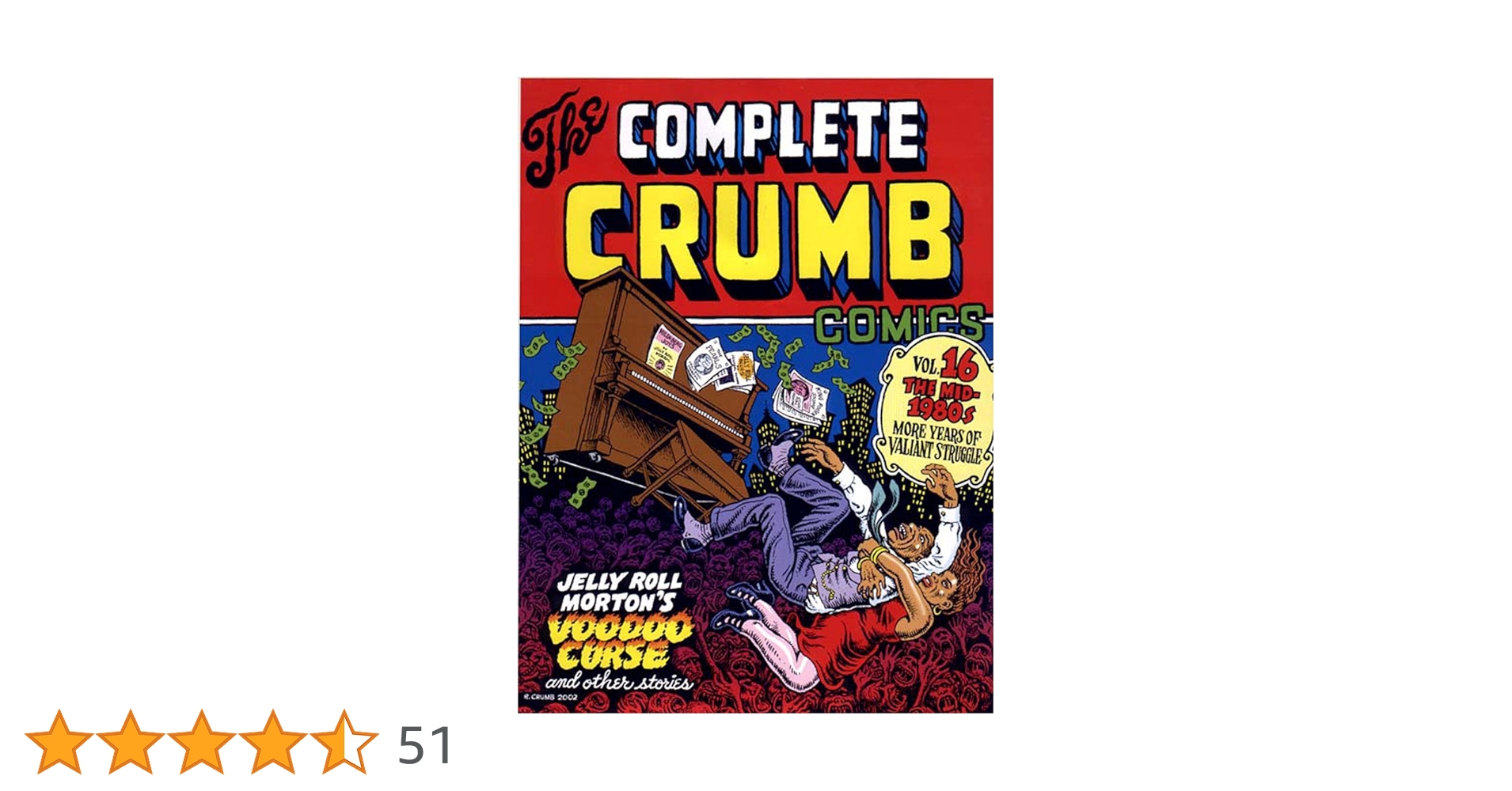 The Complete Crumb Comics #16: The Mid-'80s and More Valiant Years