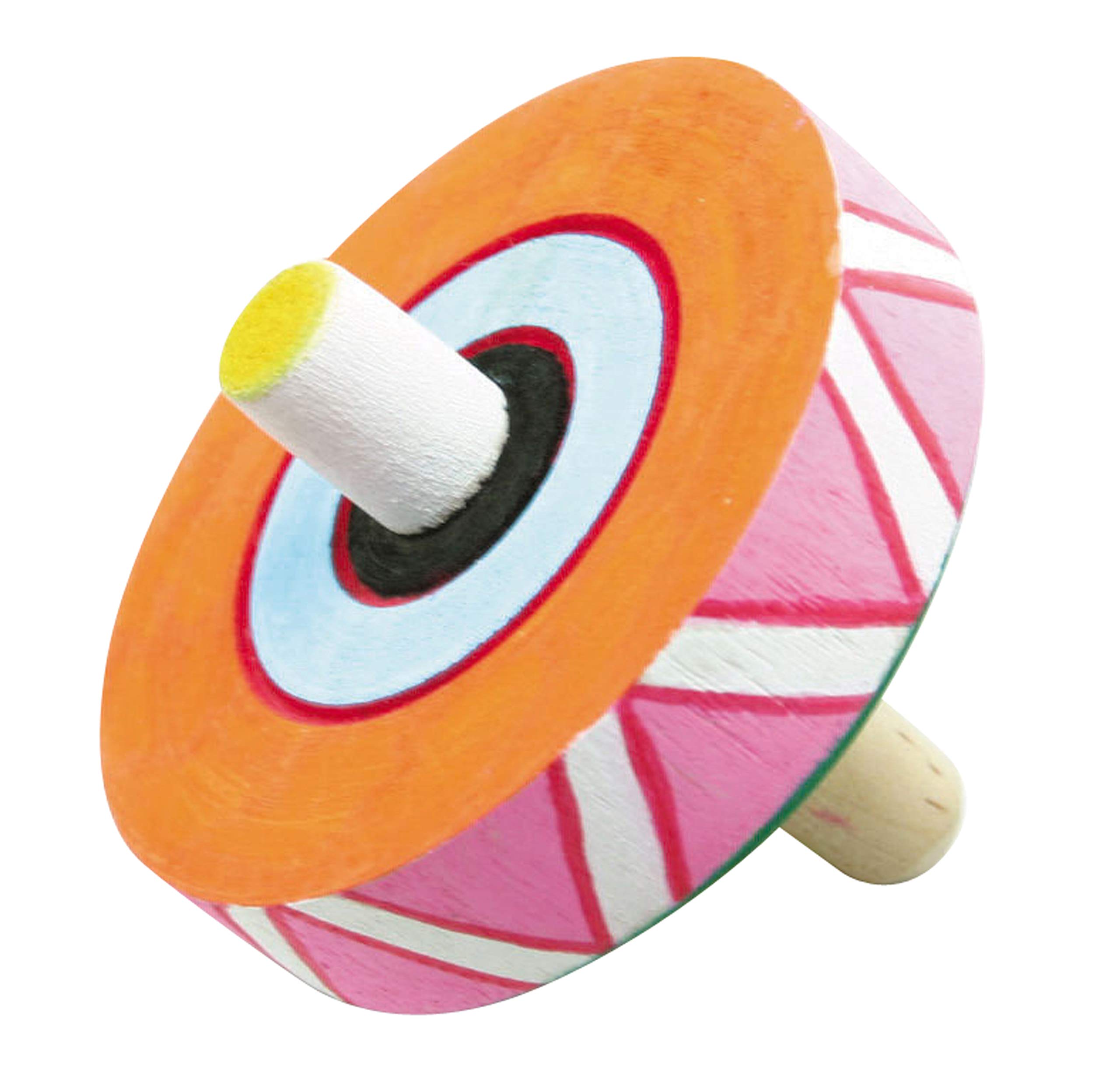 Amazon.co.jp: 池田工業社 こま 木製工作 こまひも付き 46250 : おもちゃ