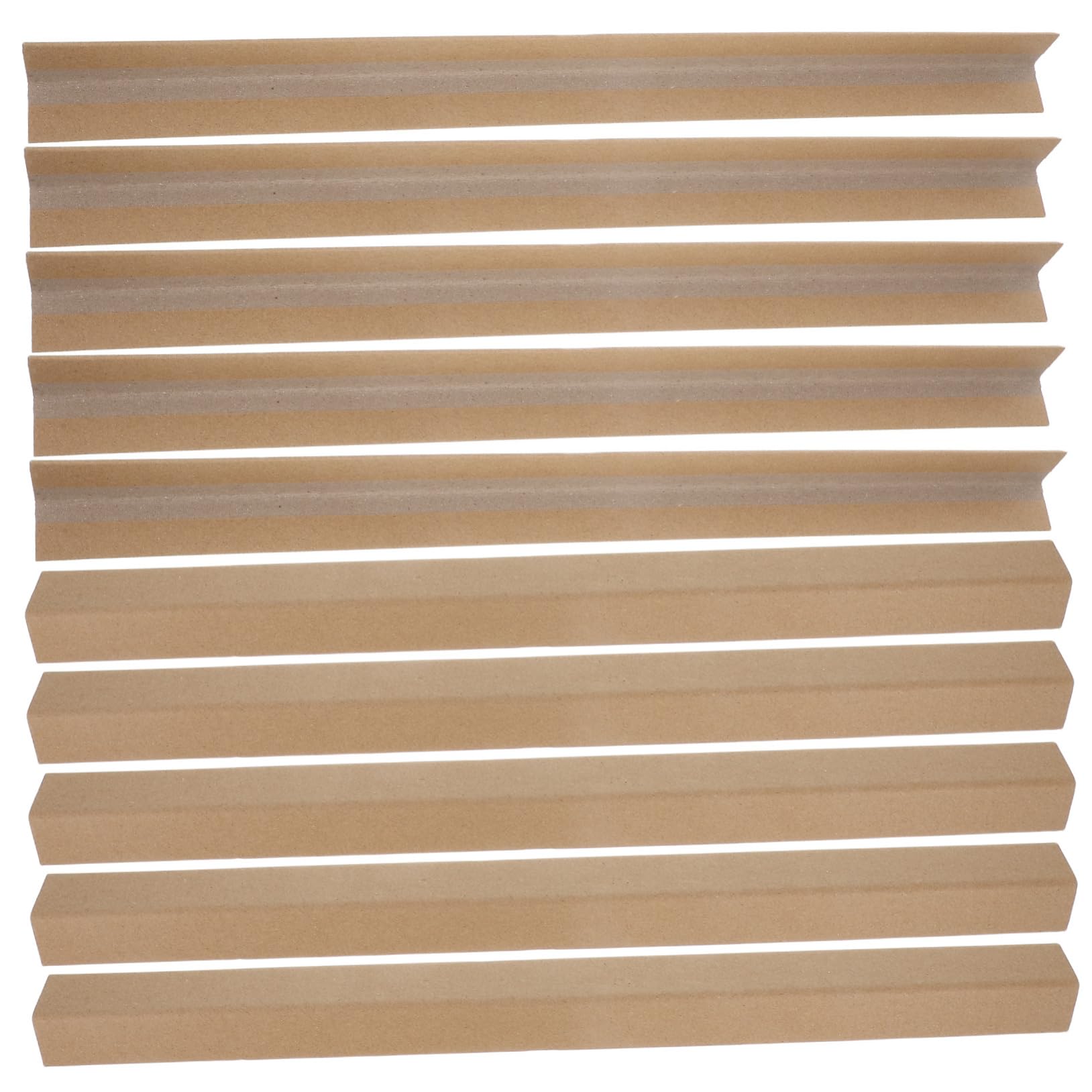 ULTECHNOVO Protections D'angle en Papier des Bords Robustes pour Emballage Lot de 24 Légères et Solide pour Transit et Stockage