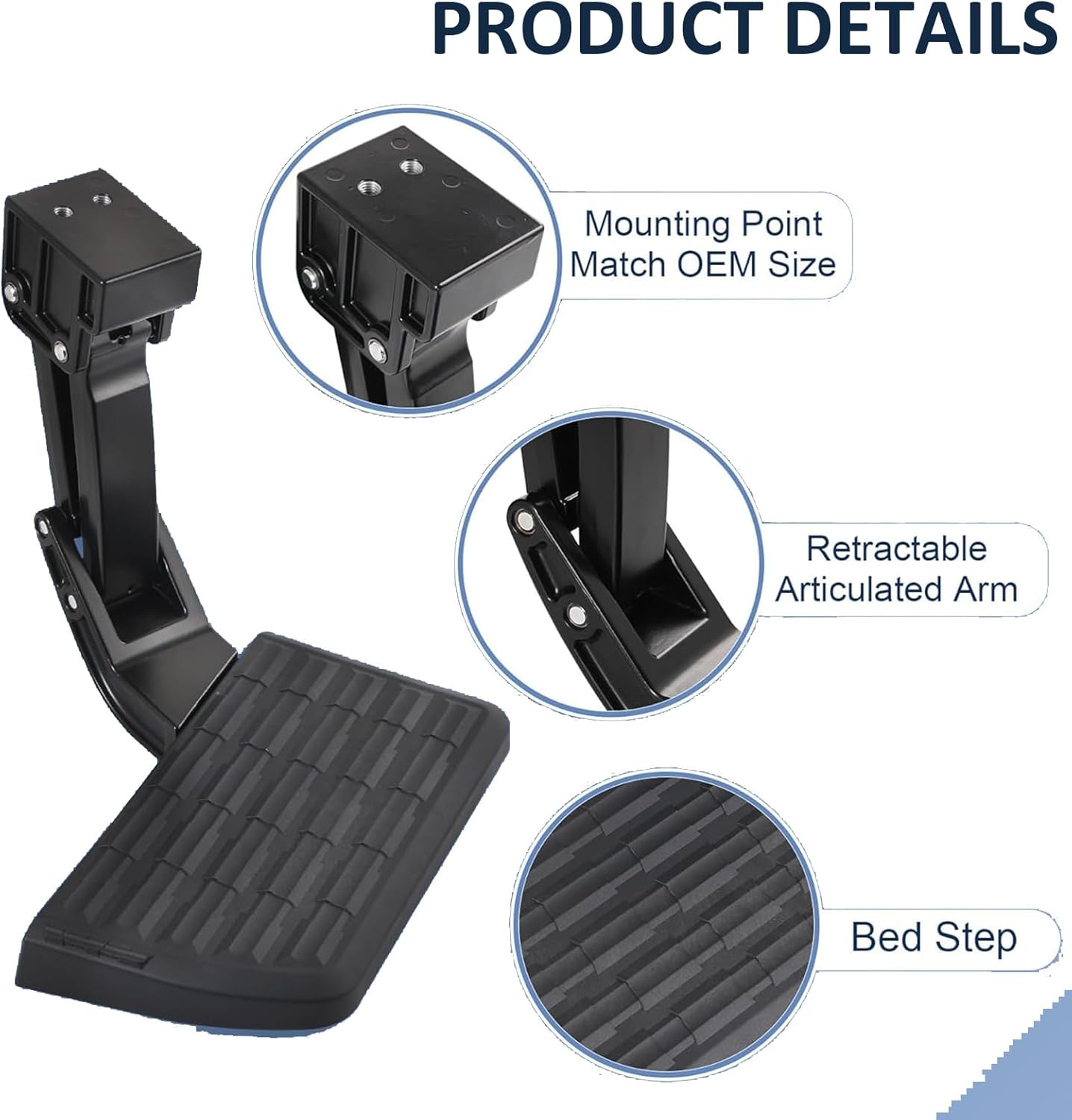 PTS30-34000 リアベッドステップ 格納式バンパーステップ 2022 2023