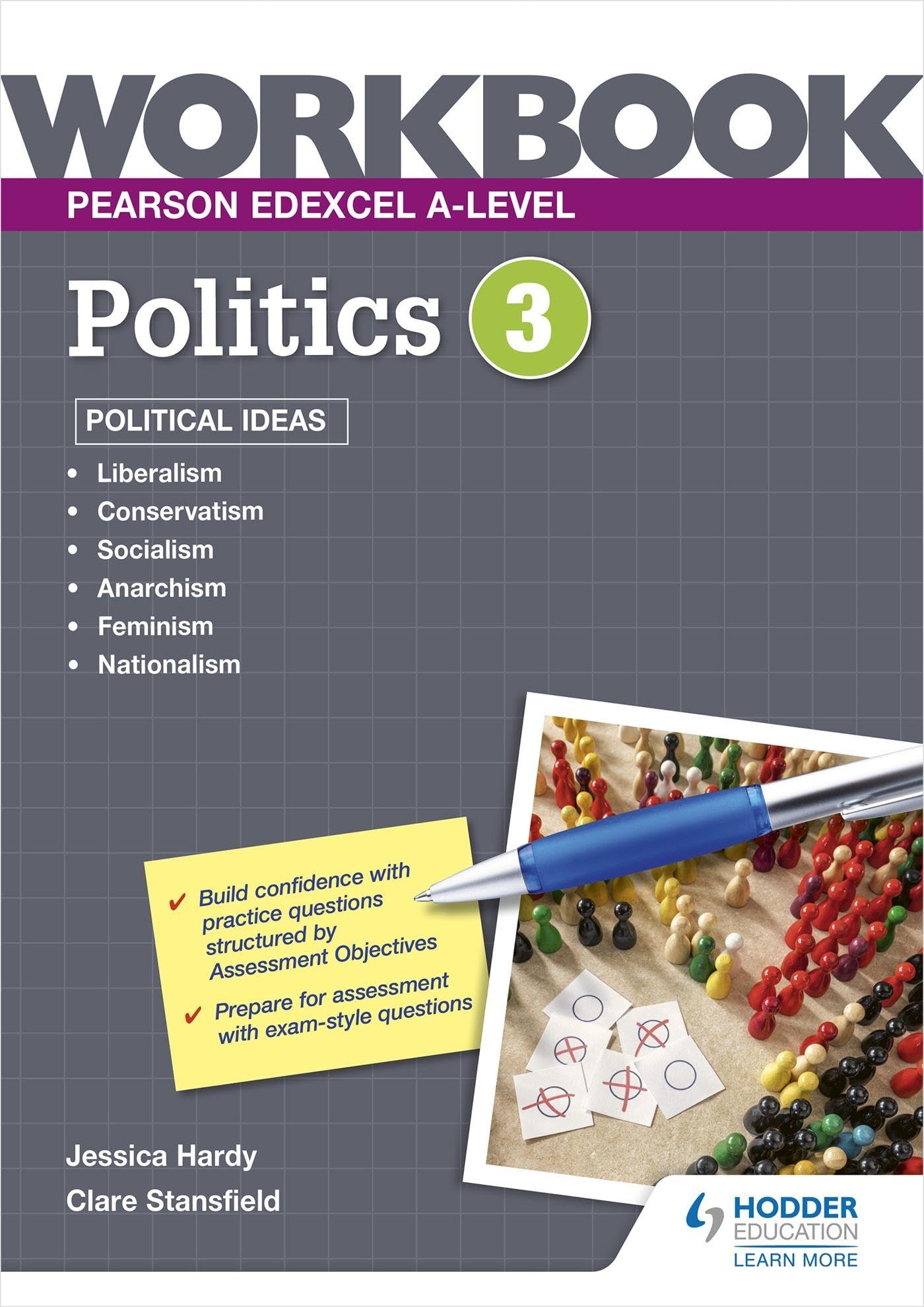Pearson Edexcel A-level Politics Workbook 3: Political Ideas by Clare Stansfield