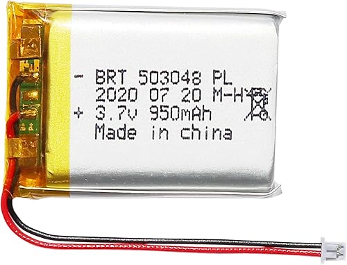 BrightTea Batería recargable Li-ion Li-Po de la batería del polímero de iones de litio de la batería de 3.7V 950mAh