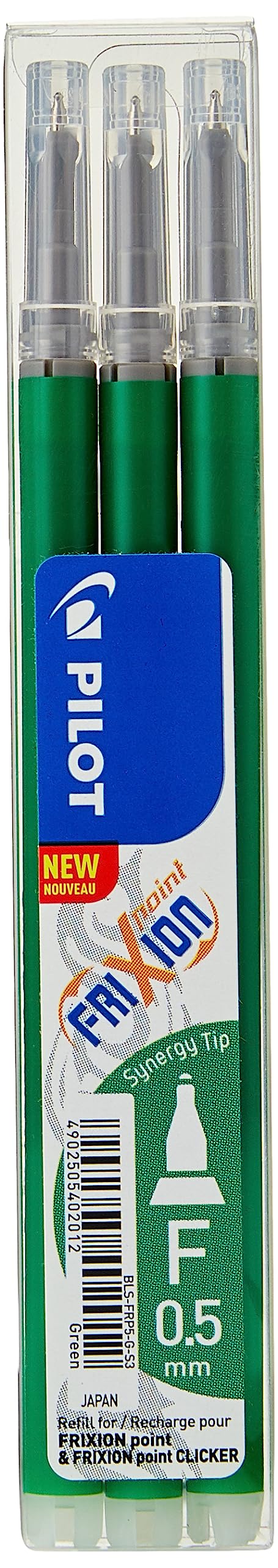 Pilot Frixion Erasable Gel Ink Pen Refill - 0.5 Mm - Green