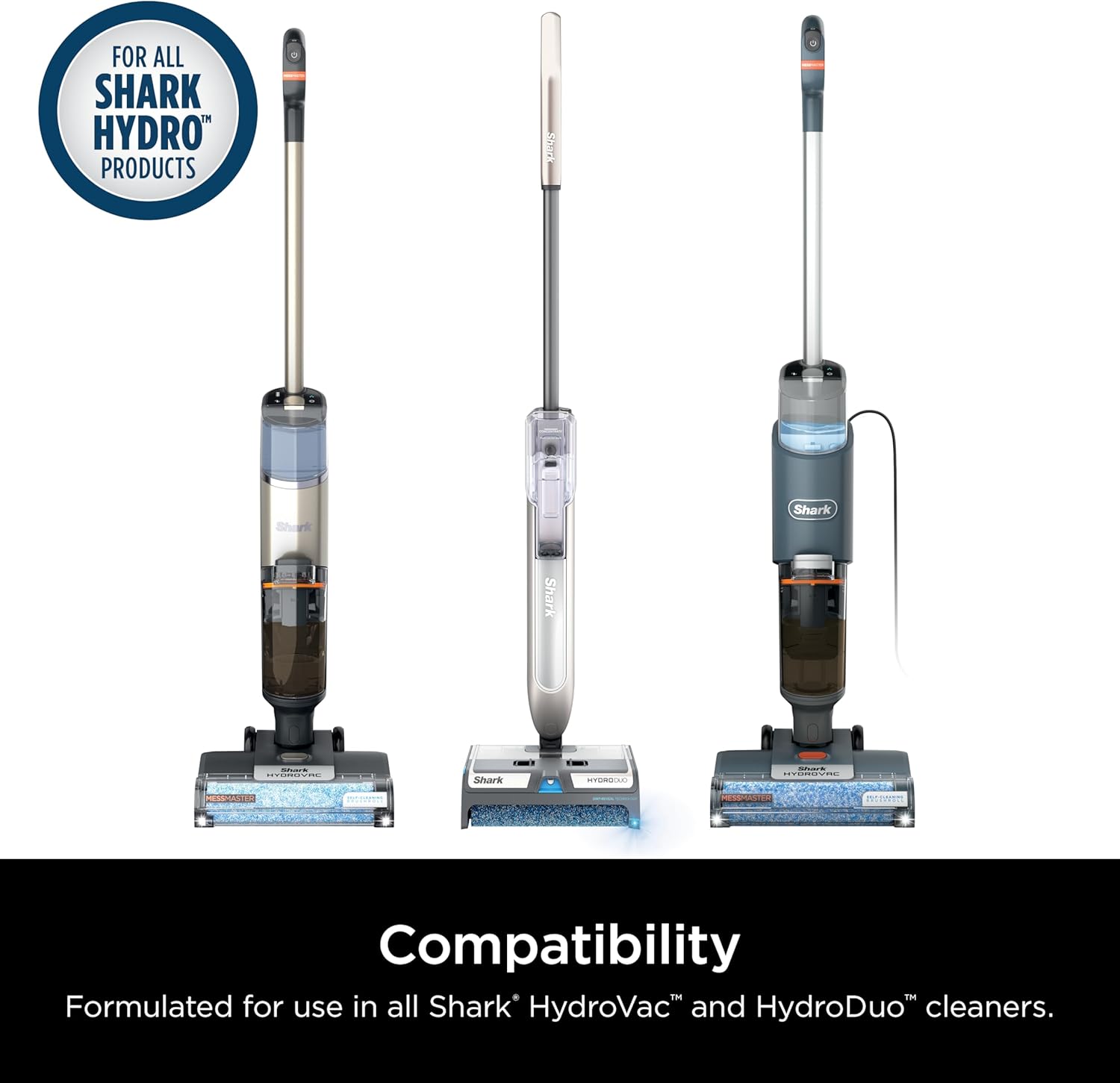 Shark Hydro Multi-Surface Concentrate with Odor Neutralizing Technology, Formulated for Use in All Shark Hydro Wet & Dry Cleaners, Use on Sealed Hardwood, Tile, Laminate, & Stone, 16oz, WWCM16 - Image 5