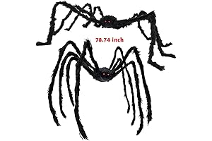 UNGLINGA Halloween Scary Giant Spider Decorations Outdoor Indoor