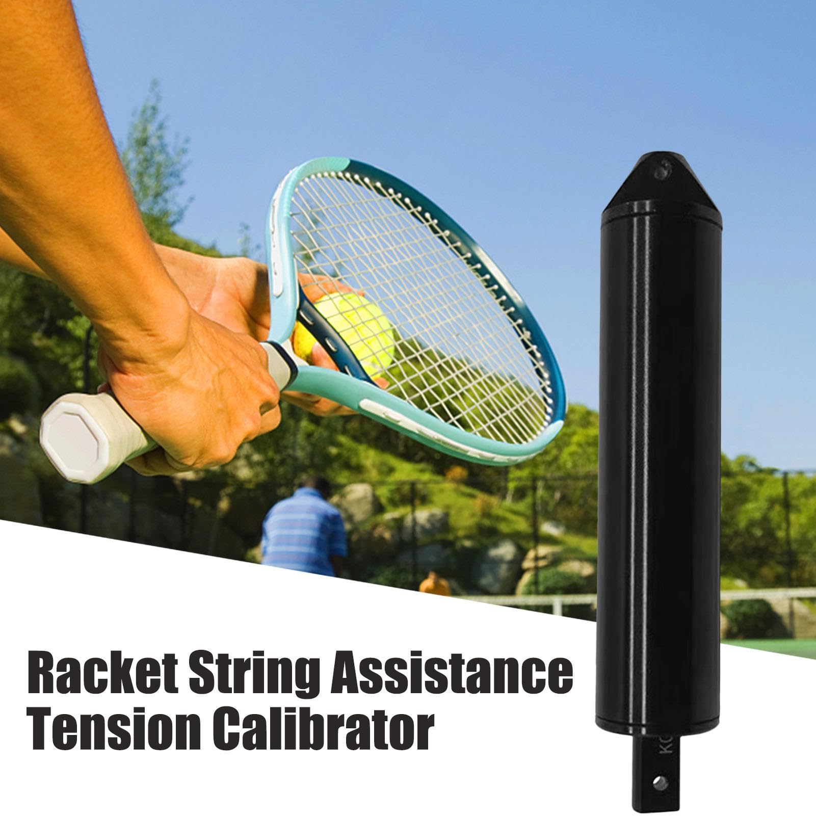 Medidor De Tensión De Cuerdas De Tenis - Calibrador De Tensión Preciso Del Medidor De Cuerdas | Asistencia De Cuerdas De Raqueta De Precisión Para Tenis, Bádminton, Squash Y Deportes De Raqueta, Ideal