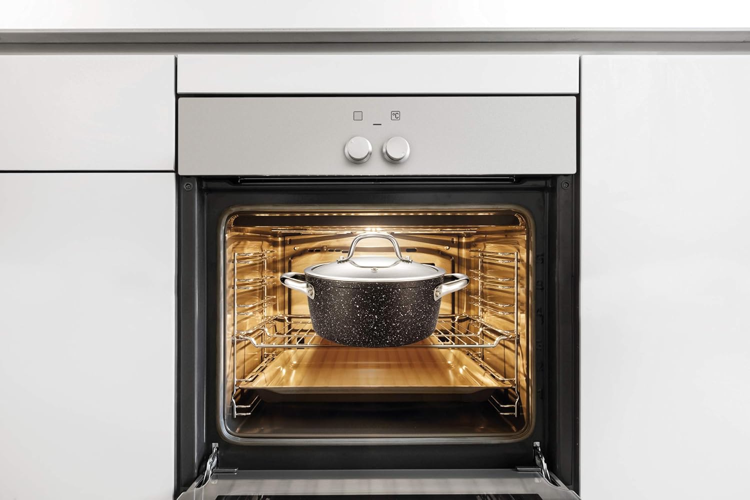 Tescoma President Stone Saucepan with Lid 2.5 L, 20 cm