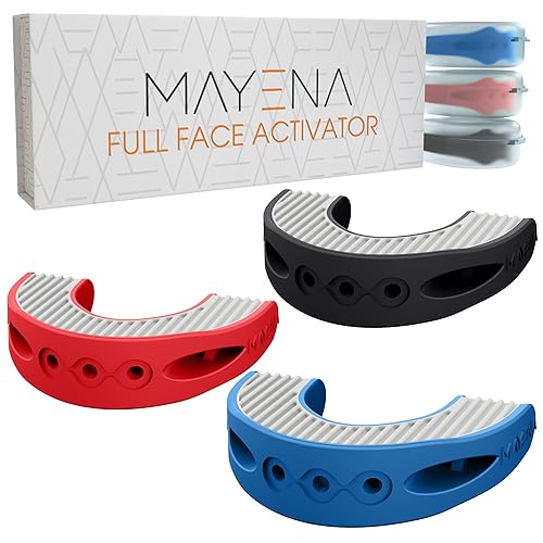 Jaw Exerciser for Men & Women | 3-Level Resistance Set