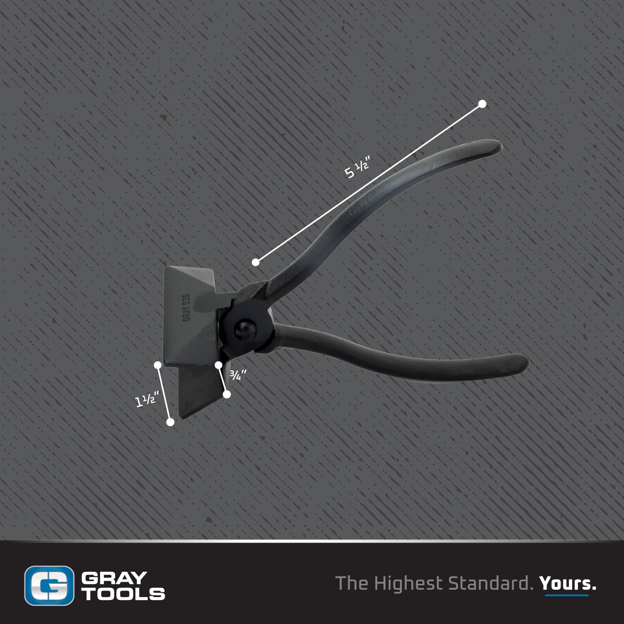 Gray Tools 535 3-1/2" Hand Seamer - BC Fasteners & Tools