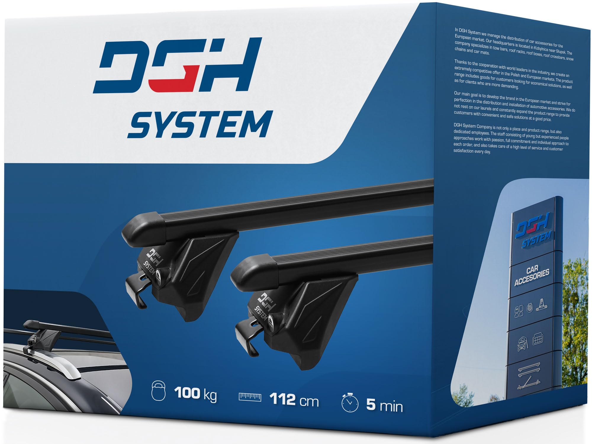 Bacas Barras de Techo RIELES Compatible con Audi Q3 SUV 5-Puertas 2012-2018 MAX 100 kg 112 cm Acero